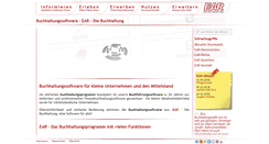 Desktop Screenshot of ear-buchhaltung.de